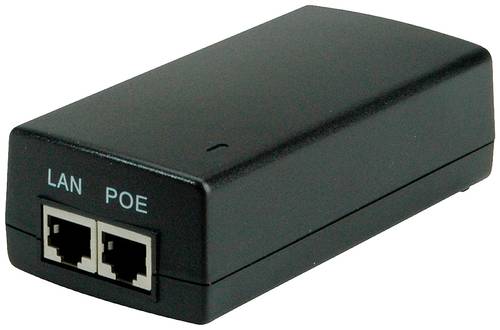 Value 21.99.1498 PoE Injektor 10 / 100 / 1000MBit/s IEEE 802.3at (25.5 W) von Value