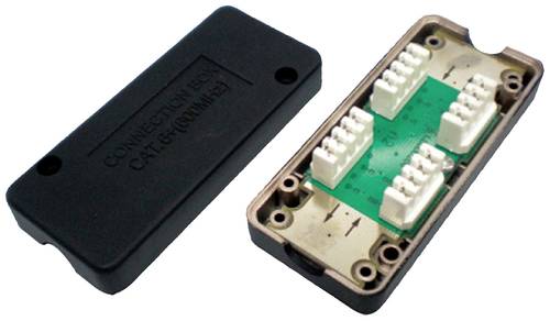 Value 21.99.3048 Connection Box Passend für (Netzwerk-Spezifikationen (CAT)): CAT 6a von Value