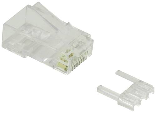 Value 21.99.3062 Modular Plug ungeschirmt, Kat.6 (Class E), 10 Stck 21.99.3062 Stecker, gerade Trans von Value