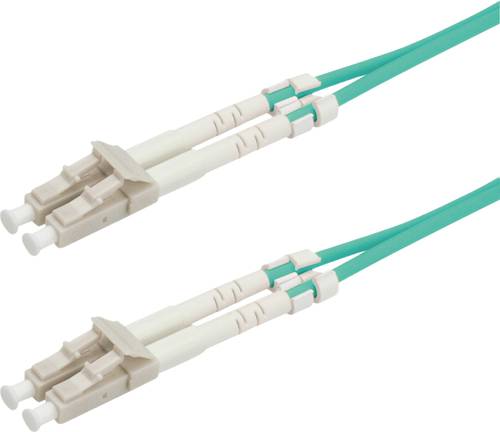 Value 21.99.8708 Glasfaser LWL Anschlusskabel [1x LC-Stecker - 1x LC-Stecker] 50/125 µ Multimode OM von Value
