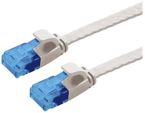 Value 21992012 RJ45 Netzwerkkabel, Patchkabel CAT 6a U/UTP 2.00m Grau von Value