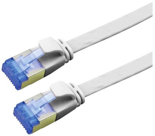 Value 21992110 RJ45 Netzwerkkabel, Patchkabel CAT 6a F/UTP 0.50m Grau 1St. von Value