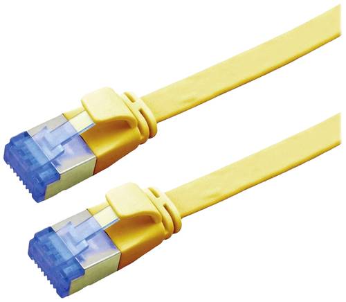 Value 21992134 RJ45 Netzwerkkabel, Patchkabel CAT 6a F/UTP 1.50m Gelb 1St. von Value