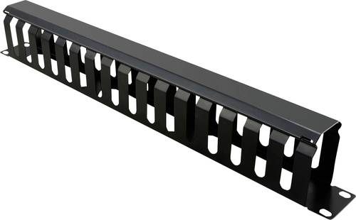 Value 26.99.0305 19 Zoll Netzwerkschrank-Frontblende 1 HE Schwarz (RAL 9005) von Value