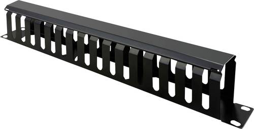 Value 26.99.0306 19 Zoll Netzwerkschrank-Frontblende 1 HE Schwarz (RAL 9005) von Value