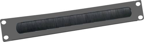 Value 26.99.0316 19 Zoll Netzwerkschrank-Frontblende 2 HE Schwarz (RAL 9005) von Value