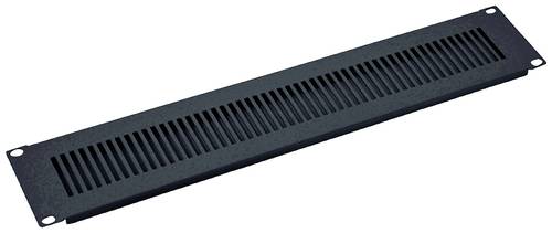 Value 26.99.0320 19 Zoll Netzwerkschrank-Blindabdeckung Tiefschwarz (RAL 9005) von Value