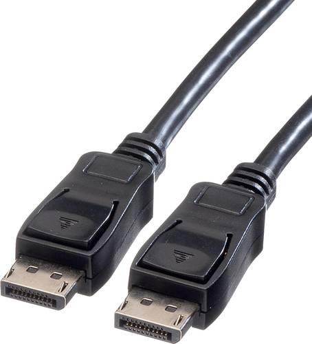 Value DisplayPort Anschlusskabel DisplayPort Stecker, DisplayPort Stecker 2.00m Schwarz 11.99.5602 G von Value