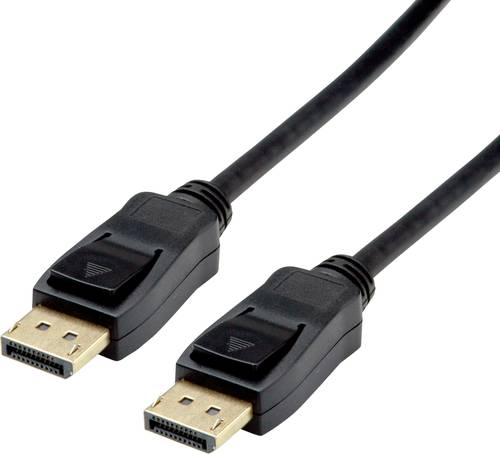 Value DisplayPort Anschlusskabel DisplayPort Stecker, DisplayPort Stecker 2.00m Schwarz 11.99.5811 G von Value