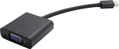 Value Mini-DisplayPort / VGA Adapterkabel Mini DisplayPort Stecker, VGA 15pol. Buchse 0.15m Schwarz von Value