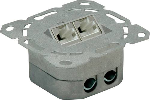 Value Netzwerkdose Unterputz CAT 6a 2 Port von Value