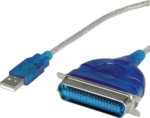 Value USB 2.0 Adapterkabel [1x USB 2.0 Stecker A - 1x Centronics-Stecker] von Value