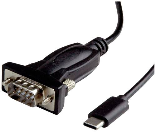 Value USB-C® Kabel VGA 9pol. Stecker, USB-C® Stecker 1.80m Schwarz 12991162 von Value