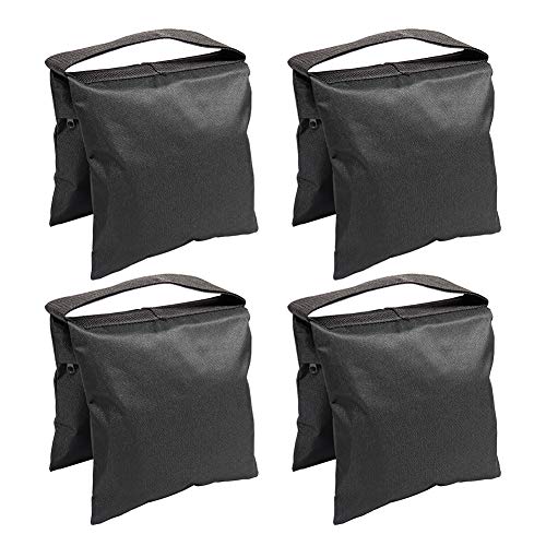 ValueHall Sandsack 4-er Set Hochleistung Foto Sandsack Fotografie Studio Video Film Sandbag Gegengewicht stativ Satteltaschen für Lichtstative V7087 von ValueHall