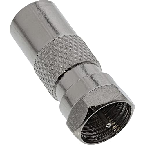 InLine 69921 Adapter F-Stecker (SAT) auf IEC-Stecker (Antenne) von Valueline