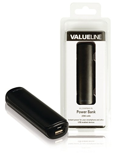 Valueline VL2200PB001BL Powerbank schwarz von Valueline