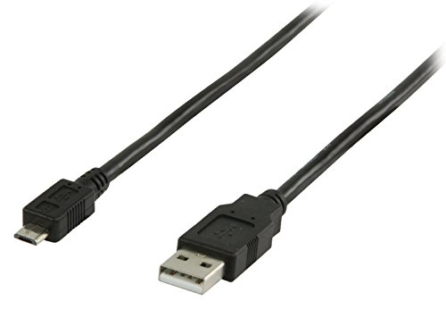 Valueline VLCP60500B20 - USB 2.0 Kabel - Type A Stecker auf Type Micro-B Stecker - 2m von Valueline