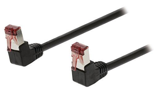 Valueline VLCP85225B10 Netzwerkkabel 1 m Cat6 S/FTP (S-STP) Schwarz - Netzwerkkabel (1 m, Cat6, S/FTP (S-STP), RJ-45, RJ-45, Schwarz) von Valueline