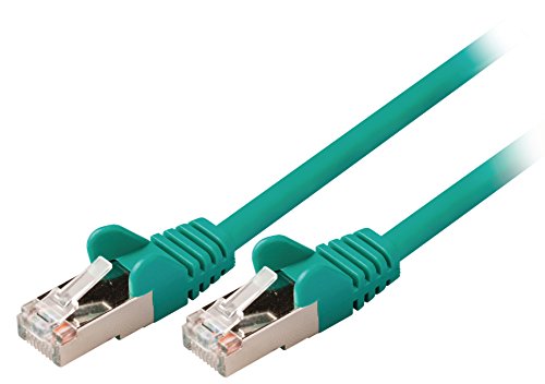 Valueline vlcp85121g50 5 m Cat5e SF/UTP (S-FTP) Green Networking Cable – Networking Cables (RJ-45, RJ-45, Male/Male, Gold, 10/100/1000Base-T (X), CAT5e) von Valueline