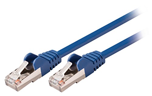Valueline vlcp85121l025 0.25 m Cat5e SF/UTP (S-FTP) blau – Netzwerkkabel (0,25 m, Cat5e, RJ-45, RJ-45, Männlich/männlich, SF/UTP (S-FTP)) von Valueline