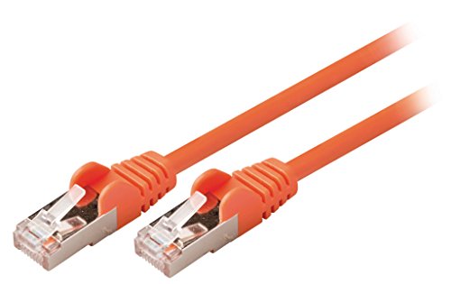 Valueline vlcp85121o025 0.25 m Cat5e SF/UTP (S-FTP) Orange – Netzwerkkabel (0,25 m, Cat5e, RJ-45, RJ-45, Männlich/männlich, SF/UTP (S-FTP)) von Valueline