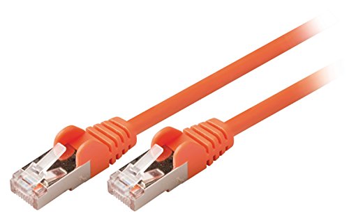 Valueline vlcp85121o05 0.5 m Cat5e SF/UTP (S-FTP) Orange – Netzwerkkabel (0,5 m, Cat5e, RJ-45, RJ-45, Männlich/männlich, SF/UTP (S-FTP)) von Valueline