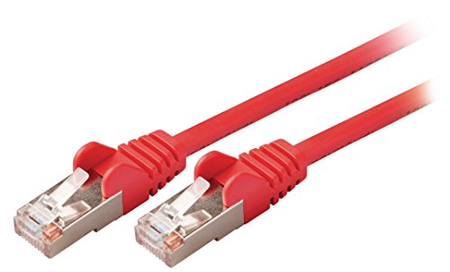 Valueline vlcp85121r05 0,5 m CAT5E SF/UTP (S-FTP) rot Netzwerk-Kabel – Netzwerk-Kabel (0,5 m, Cat5e, RJ-45, RJ-45, männlich/männlich, SF/UTP (S-FTP)) von Valueline