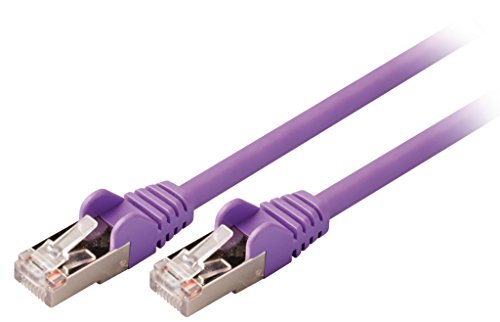 Valueline vlcp85121u05 0.5 m Cat5e SF/UTP (S-FTP) violett – Netzwerkkabel (0,5 m, Cat5e, RJ-45, RJ-45, Männlich/männlich, SF/UTP (S-FTP)) von NEDIS