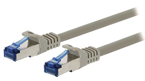 Valueline vlcp85320e05 0,5 m Cat6 a S/FTP (STP) grau Netzwerk-Kabel – Netzwerk-Kabel (0,5 m, CAT6 A, S/FTP (STP), RJ-45, RJ-45, grau) von Valueline