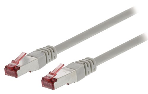 Valueline vlct85210e10 1 m CAT6 F/UTP (FTP) grau Netzwerk-Kabel – Netzwerk-Kabel (1 m, Cat6, F/UTP (FTP), RJ-45, RJ-45, grau) von Valueline