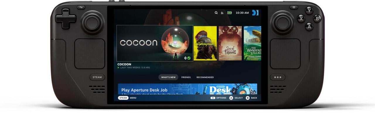Valve Steam Deck OLED 512GB Spielkonsole Valve Steam Deck OLED 512GB Spielkonsole von Valve