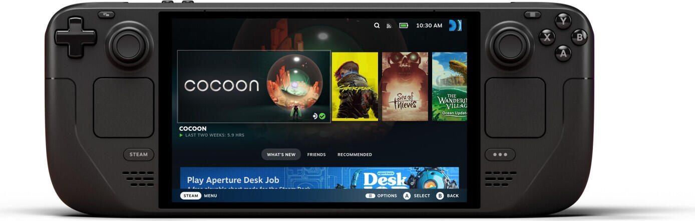 Valve Steam Deck OLED 512GB inkl. 2-Pin EU Adapter (V004499-00) von Valve