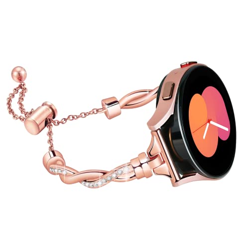 Vamyzji Kompatibel mit Samsung Galaxy Watch 4 Armband 40mm 44mm,Metallband für Samsung Galaxy Watch 6, Galaxy Watch 5, 5 Pro,Samsung Watch 4 Classic, Galaxy Watch 6 Classic, Damen,Geschenk für sie Vamyzji Kompatibel mit Samsung Galaxy Watch 4 Armband 40mm 44mm,Metallband für Samsung Galaxy Watch 6, Galaxy Watch 5, 5 Pro,Samsung Watch 4 Classic, Galaxy Watch 6 Classic, Damen,Geschenk für sie von Vamyzji