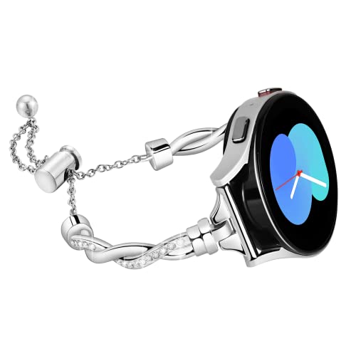 Vamyzji Kompatibel mit Samsung Galaxy Watch 4 Armband 40mm 44mm,Metallband für Samsung Galaxy Watch 6,Samsung Galaxy Watch 5 & Watch 5 pro,Samsung Watch 4 Classic/Samsung Watch 6 Classic,Active 2 Vamyzji Kompatibel mit Samsung Galaxy Watch 4 Armband 40mm 44mm,Metallband für Samsung Galaxy Watch 6,Samsung Galaxy Watch 5 & Watch 5 pro,Samsung Watch 4 Classic/Samsung Watch 6 Classic,Active 2 von Vamyzji