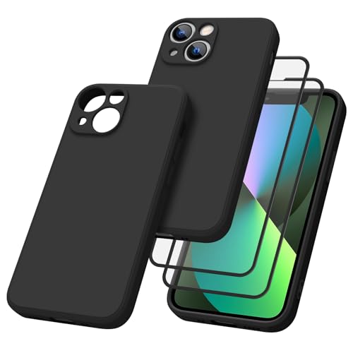 Vancle Handyhülle für iPhone 13 Mini 5,4 Zoll mit 2 Panzerglas - 3-in-1 Set Stoßfestem Silikon Schutzhülle mit Kratzfest Mikrofaserfutter – Ultradünnes iPhone 13Mini Case Vancle Handyhülle für iPhone 13 Mini 5,4 Zoll mit 2 Panzerglas - 3-in-1 Set Stoßfestem Silikon Schutzhülle mit Kratzfest Mikrofaserfutter – Ultradünnes iPhone 13Mini Case von Vancle