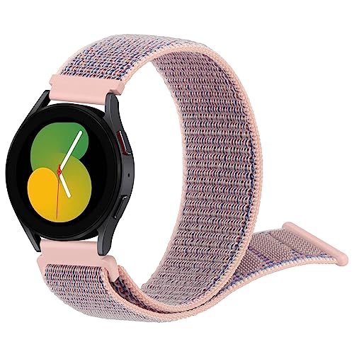 Vancle Armband für Samsung Galaxy Watch 5/4 40mm 44mm / Galaxy Watch 5 Pro 45mm / Galaxy Watch 4 Classic 42mm 46mm Damen Herren,20mm Nylon Sport Ersatz Uhrenarmband für Watch Active 2 40mm 44mm von Vancle