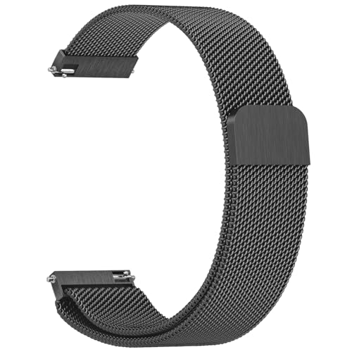 Vancle Metall Uhrenarmband 20mm Damen Herren, Edelstahl Schnellverschluss Smartwatch Ersatzarmband 20mm mit Magnetverschluss Quick Release Armbänder Smartwatch Zubehör für Frauen Männer Vancle Metall Uhrenarmband 20mm Damen Herren, Edelstahl Schnellverschluss Smartwatch Ersatzarmband 20mm mit Magnetverschluss Quick Release Armbänder Smartwatch Zubehör für Frauen Männer von Vancle