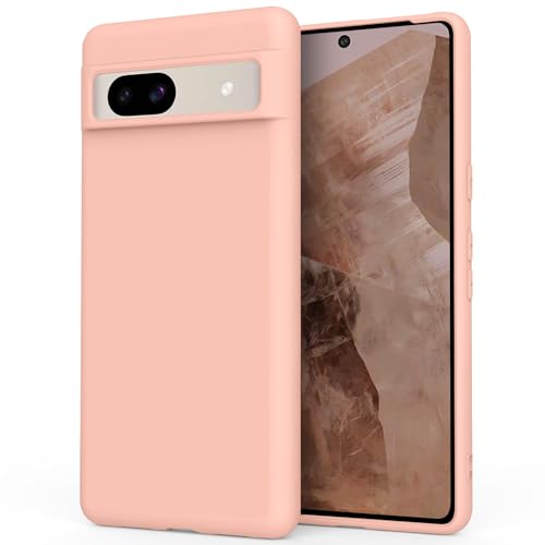 Vancle Schutzhülle für Google Pixel 8a, Premium-Silikonhülle, langlebig und schmutzabweisend, Schutzhülle für Google Pixel 8a 6,1 Zoll (15,5 cm), Rosa von Vancle