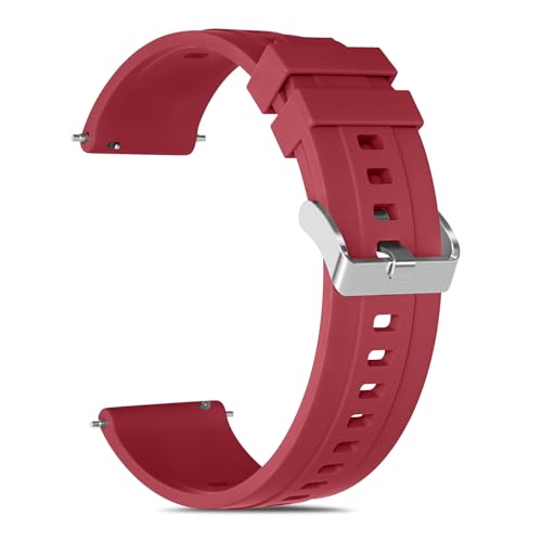 Vancle Smartwatch Armband 22mm Herren Damen, Weich Wasserditch silikon Sport Armband 22mm Uhrenarmbänder 22mm mit Schlieren Schnellverschluss Smartwatch Zubehör für Männer Frauen Vancle Smartwatch Armband 22mm Herren Damen, Weich Wasserditch silikon Sport Armband 22mm Uhrenarmbänder 22mm mit Schlieren Schnellverschluss Smartwatch Zubehör für Männer Frauen von Vancle