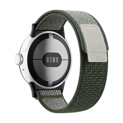 Vancle für Google Pixel Watch Armband Trail Loop Ersatzarmband Damen Herren, Weiches und Verstellbares Nylon Klettverschluss Armbänder für Google Pixel Watch 1 2022 Vancle für Google Pixel Watch Armband Trail Loop Ersatzarmband Damen Herren, Weiches und Verstellbares Nylon Klettverschluss Armbänder für Google Pixel Watch 1 2022 von Vancle