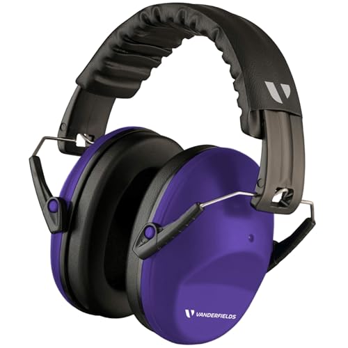 Vanderfields Gehörschutz Noise Cancelling Kopfhoerer Für Erwachsene - SNR 26dB - Gehörschutz Schießsport, Gehörschutz Arbeit für Garten, Lärmschutz Kopfhörer, Kapselgehörschutz, Schallschutzkopfhörer von Vanderfields