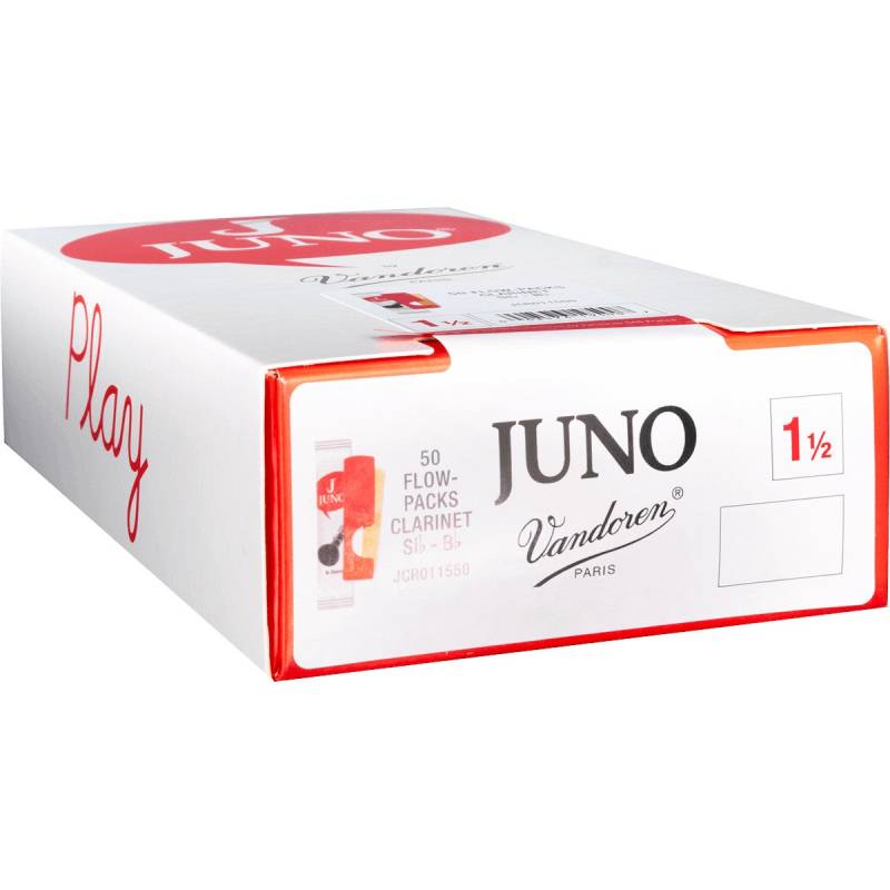 Vandoren Juno JCR011550 Clarinette Sib 1.5 Bb Clarinet Reeds (Pack of 50) von Vandoren