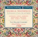 Madrigal Masterpieces by Deller Consort (1998) Audio CD von Vanguard Classics