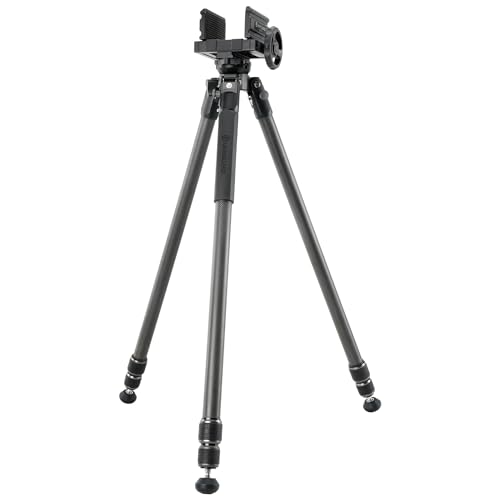 Endeavor L 263CGM - Gewehrstativ aus Carbon mit Gewehrklemme GM-70 - Traglast 12 kg von Vanguard