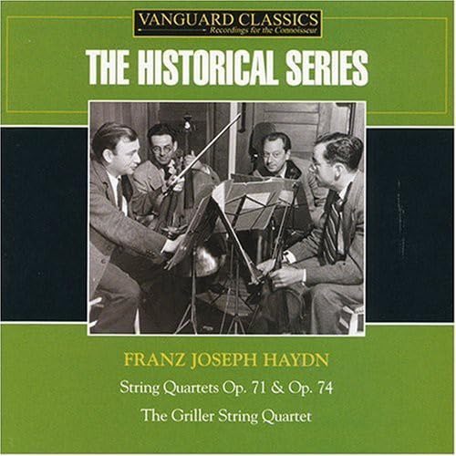 Griller Quartet - String Quartets Op.71 & Op. 74 von Vanguard