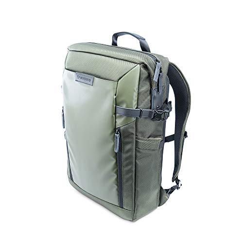 Vanguard VEO SELECT45M GR Rucksack/Schultertasche für DSLR-Kamera, Videoausrüstung oder Drohne, Grün von Vanguard