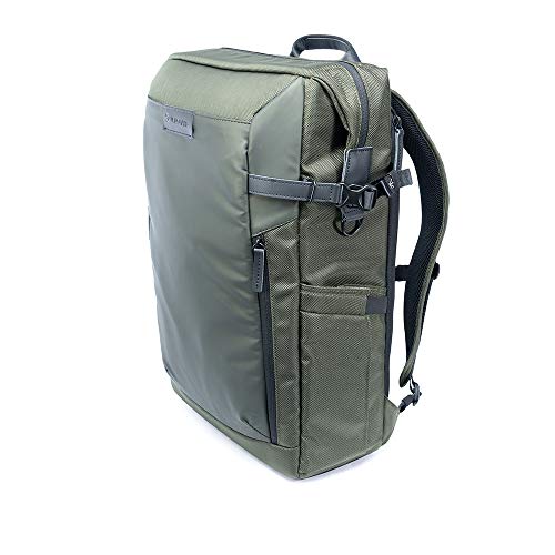 Vanguard VEO SELECT49 GR Rucksack/Schultertasche für DSLR, spiegellose/CSC Kamera oder Drohne, Grün von Vanguard