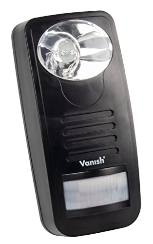 Vanish Wildvertreiber WVT-1, LED-Licht & UKW-Radio, PIR-Bewegungssensor, IP54 von Vanish