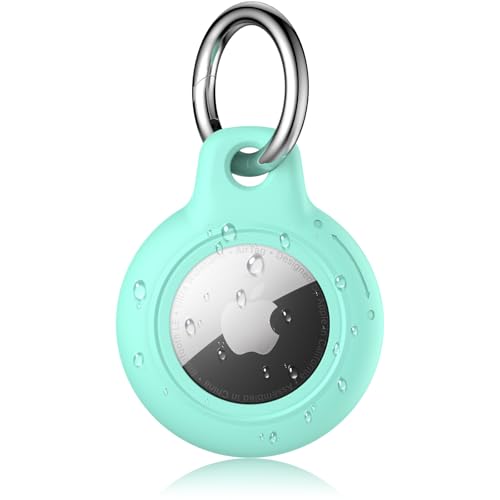 Vanjua Hülle für Apple AirTag Halter mit Schlüsselbund, Harte wasserdichte Anti-Scratch Schutzhülle Kompatibel mit Air Tag GPS Tracker Halter, Schlüsselanhänger AirTag Zubehör Vanjua Hülle für Apple AirTag Halter mit Schlüsselbund, Harte wasserdichte Anti-Scratch Schutzhülle Kompatibel mit Air Tag GPS Tracker Halter, Schlüsselanhänger AirTag Zubehör von Vanjua