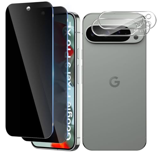 Vanrain Sichtschutz für Panzerglas für Google Pixel 9 Pro XL, 2+2 Stück Privacy Schutzfolie und Kameraschutz, Anti-Spy Schutzglas 9H Härte Kratzfest Bläschenfrei Vanrain Sichtschutz für Panzerglas für Google Pixel 9 Pro XL, 2+2 Stück Privacy Schutzfolie und Kameraschutz, Anti-Spy Schutzglas 9H Härte Kratzfest Bläschenfrei von Vanrain